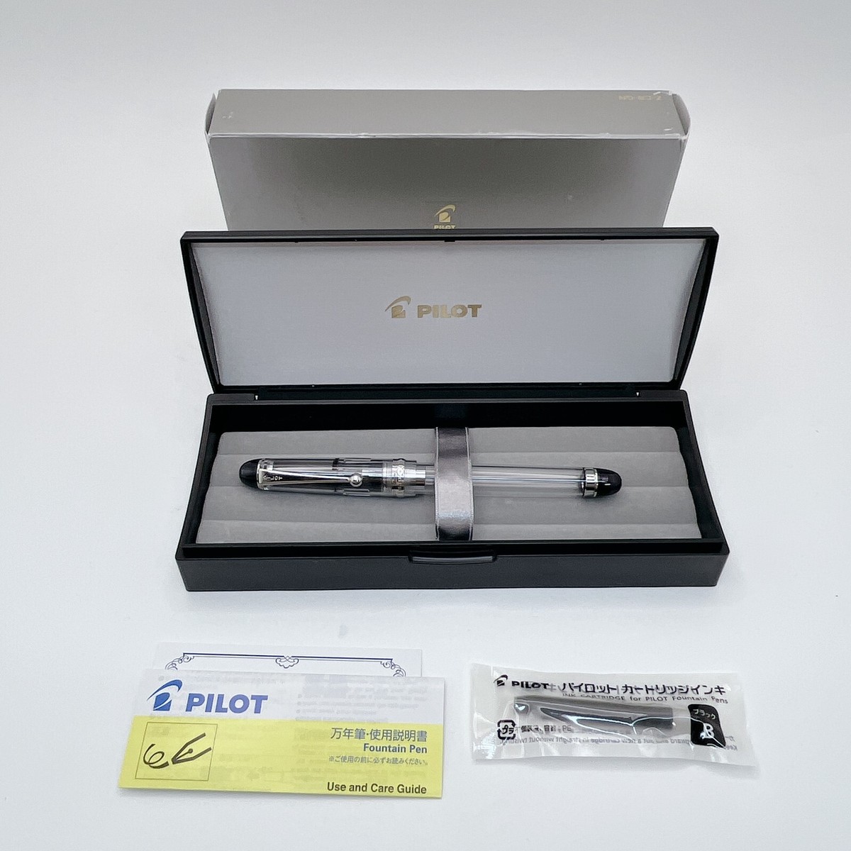 PILOT Custom 74 Pilot Fountain Pen Clear M (E071) | eBay
