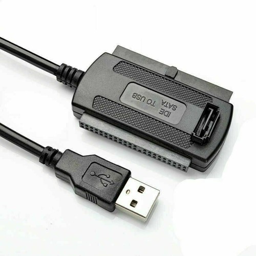 New IDE SATA to USB 2.0 Adapter Converter Cable For 2.5 3.5 Inch Hard Drive HD - Picture 2 of 6