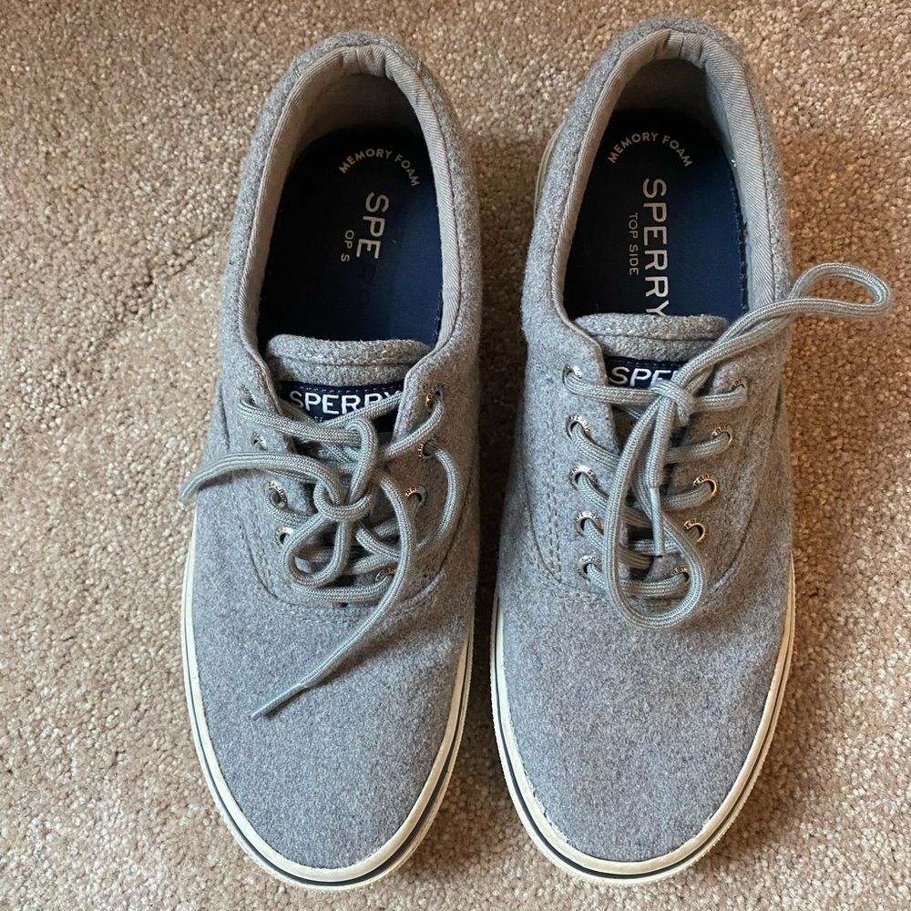 Sperry Men's, Halyard Sneaker Grey Wool