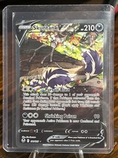 Skuntank V 181/195 Ultra Rare Silver Tempest Pokemon Holo Near Mint on eBay