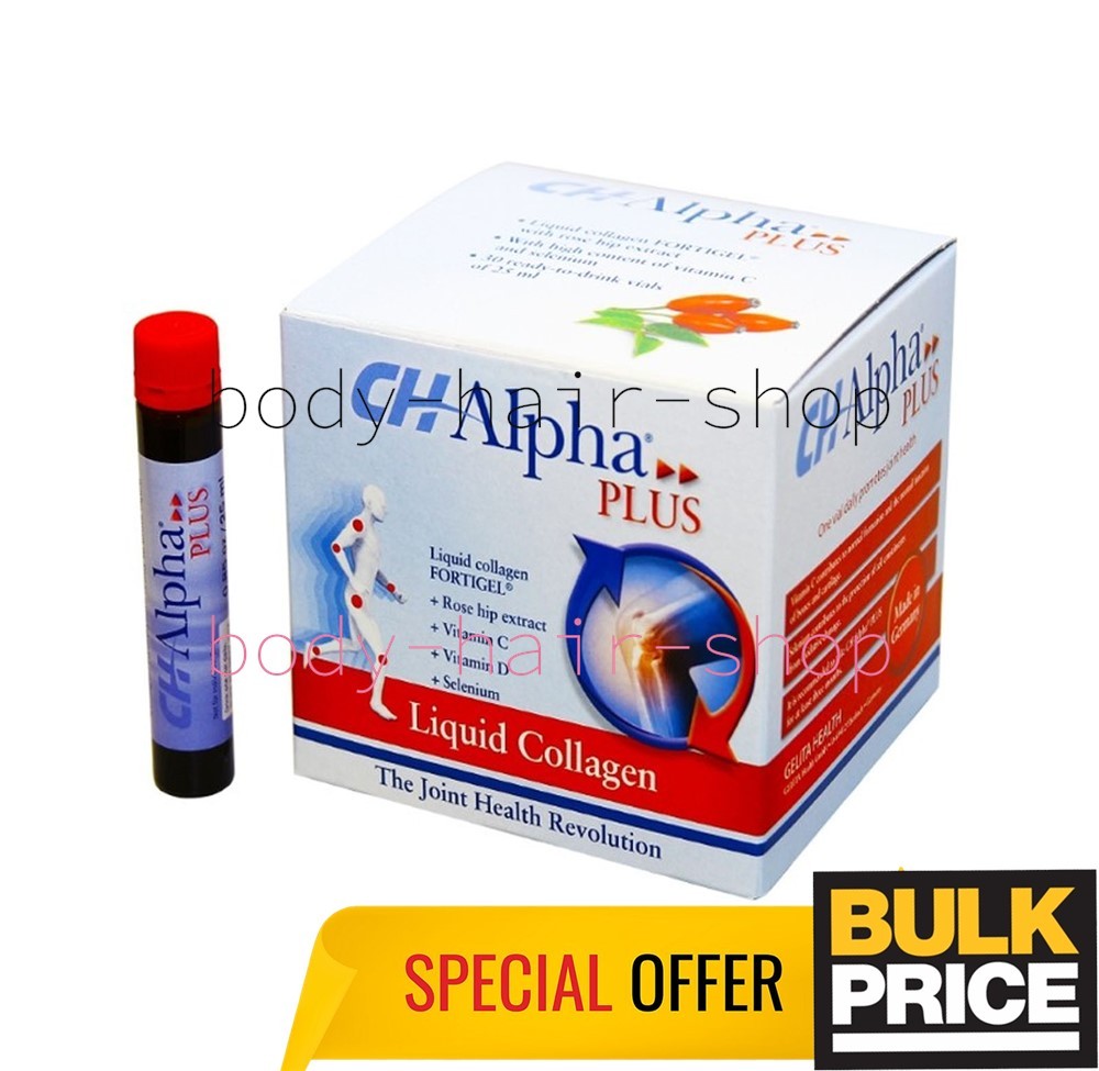 Ch-Alpha Plus Collagen Ampoules Cartilage Support Food Supplement 30-Day Supply