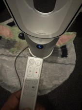 Dyson Purifier Hot+Cool™ Autoreact HP7A purifying fan heater in White and silver