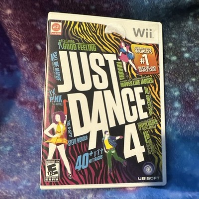 Ubisoft Just Dance 4 Nintendo Wii Music & Dance Game w/ Manual