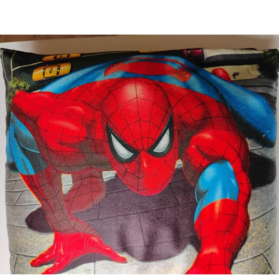 Cojín Almohada Marvel Spider Man Personajes Marvel Todos los Derechos Cuentas de Poliestireno Foto 2 de 4