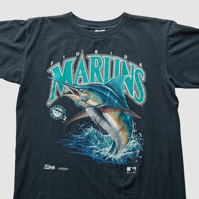 MLB Florida Marlins vtg unisex graphic t-shirt QT7537