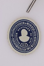 Austria Grillparzer Verein Wien Rosegger 1914 18 10h Label Used charity fund
