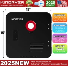 RV Tankless Water Heater Door - 15 x 15 inches for 4-6 Gallon Tank Water Heater