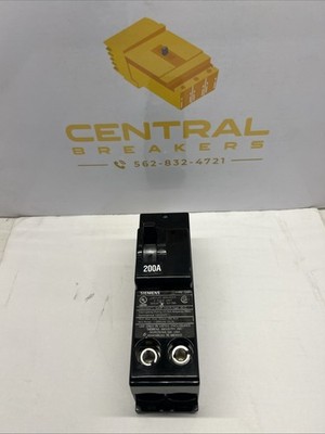 ITE Siemens QN2200H QN2200RH 2 Pole 200 Amp 120/240 Volt 22K AIC Main Breaker