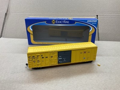 EXACTRAIL EVOLUTION HO SCALE CAR BOX CAR WAGON COMBO DOOR RAILBOX LATE!