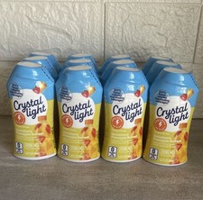 12 Bottles CRYSTAL LIGHT STRAWBERRY PINEAPPLE REFRESH W/Caffeine Water Enhancer