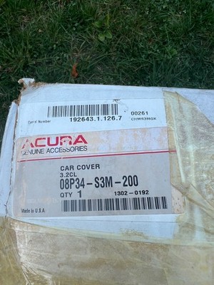 NEW!!! ACURA CAR COVER GENUINE OEM  INTEGRA DC2  CL  LEGEND VINTAGE  JDM RSX