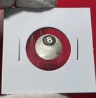 Eight Ball 🎱 - 1 Gram .999 Fine Pure Silver Bullion Mini Round Coin