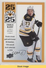 2018-19 Upper Deck 25 Under 25 Charlie McAvoy #U25-24 READ 1ed5