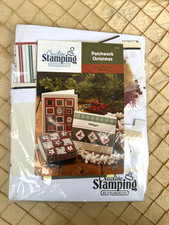 Creative Stamping Kit of the Month Club Patchwork Christmas CS010-NIP