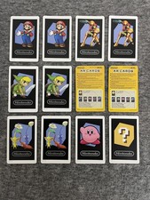 Nintendo 3DS AR Cards Complete Set Mario Zelda Kirby Samus Pikmin Genuine Origin