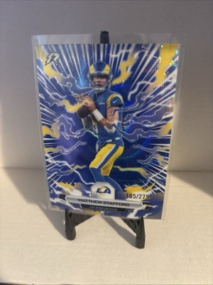 2025 Topps Resurgence - Matthew Stafford Navy Surge /275