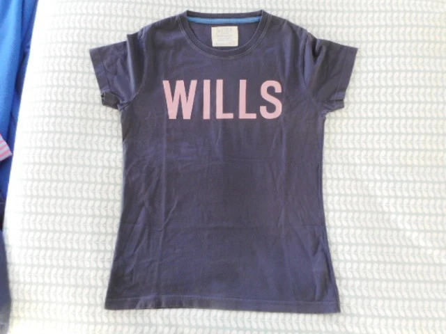Jack Wills t shirt, size M, navy blue, short sleeves - Image 2 of 4