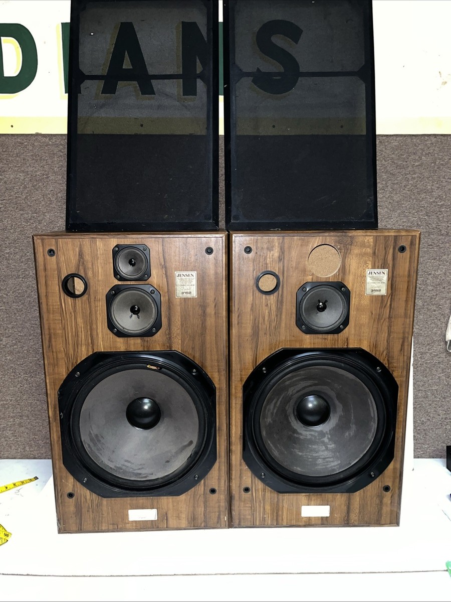 Jensen 3152 15” 3 Way Loudspeaker System VINTAGE MINT CONDITION 80