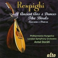 Ottorino Respighi - Respighi Ancient Airs Dances/The Birds - Cd - G3Z