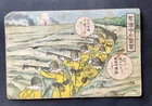 Old Post card Japanese Army shooting Garrison military war Soldier postcard WW2