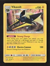 Vikavolt Holo Rare Holo SM Base Set 52/149 LP Pokémon TCG