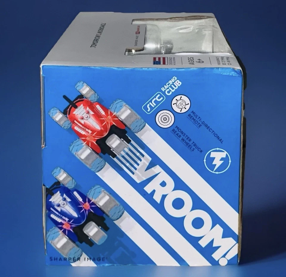 Sharper Image Blue Thunder Tumbler Remote Control 360 Degree Spinning Car NEW - Image 4 of 4