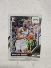 Harrison Barnes 2024-25 Donruss Optic Choice White Parallel /48 Spurs