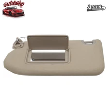 1X Tan Sun Visor Left side W/Lamp for INFINITI JX35 QX60 Pathfinder