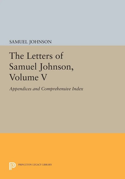 Samuel Johnson | The Letters Of Samuel Johnson, Volume V | Taschenbuch (2014)-image