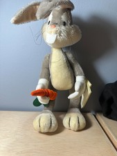 Steiff WB Bugs Bunny 665189 2120/2500 1997 w/Tags Button Ear