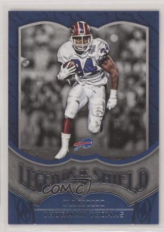 2016 Panini Legends of the Shield Thurman Thomas #17 HOF Shield yf0