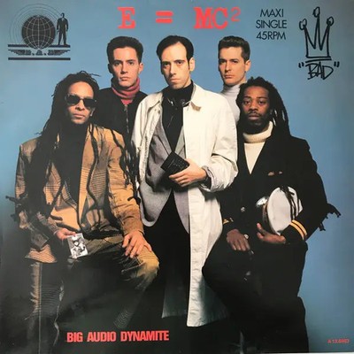 Big Audio Dynamite E = Mc² Vinyl Single 12inch NEAR MINT CBS