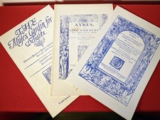 Funeral Teares Coprario Ayres Corkine Muses Gardin Jones Lutnia Song Faksymile