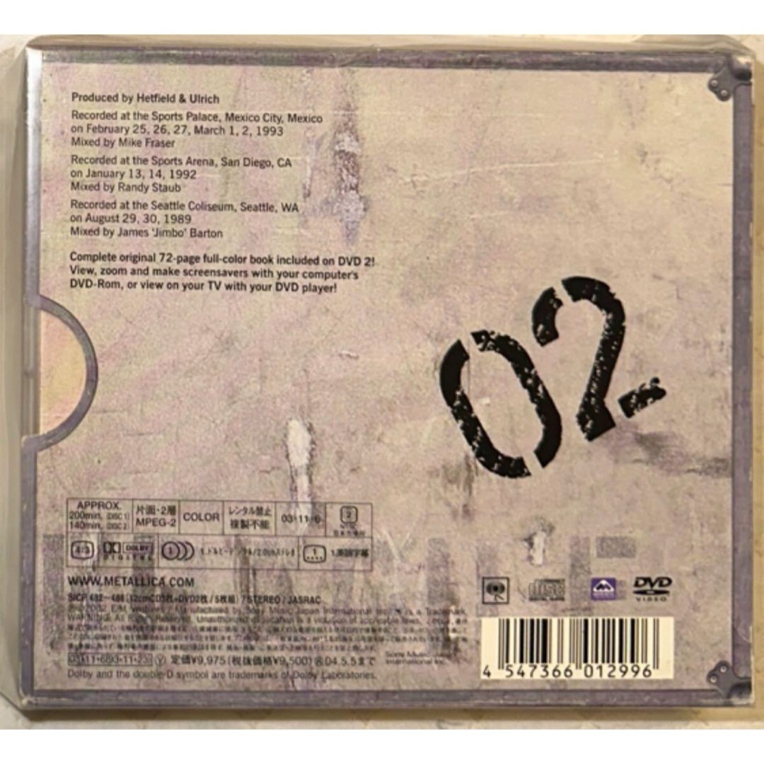Live Shit Binge & Purge by Metallica (CD, Nov-2003, Smji) for sale