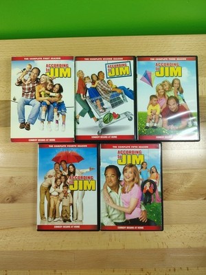 According To Jim Complete Seasons Series 1-5 1 2 3 4 5 DVD Jim Belushi VERY RARE