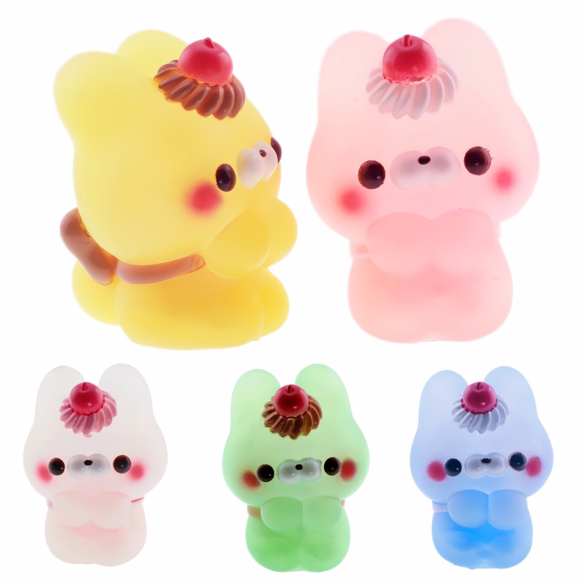 Sukutto Tacchi San Kawaii Rabbit Sofubi Soft Vinyl 1 Random Gacha