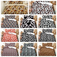 3D Modern Animal Print Pattern Quilt Cover Duvet Cover Comforter set