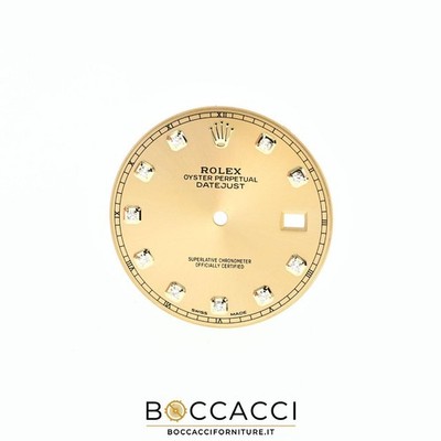 ROLEX Champagne Diamond Factory Dial for Datejust 41 126333 126303 (OTTI...