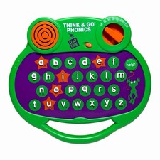 Rare 1997 LeapFrog Think  Go Phonics Interactive Learning Alphabet Toy Tested