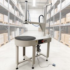 Electric Stretch Film Wrapping Machine Packing Machine 23.6" Dia. 176.4Lbs Load