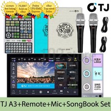 TJ Taijin Media A3 21.5" Touch Screen Karaoke Machine  Mic  Remote  Song Book