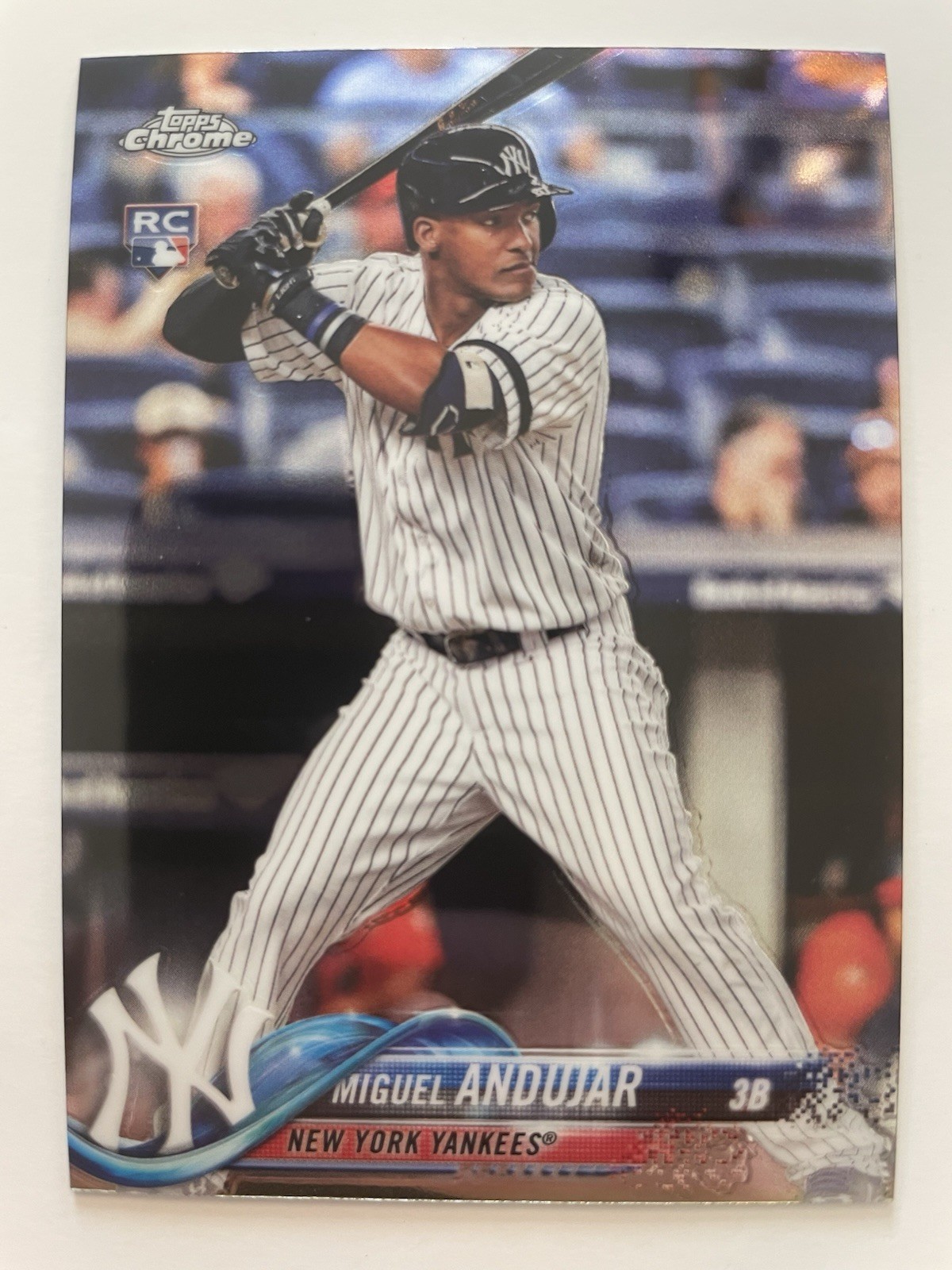 2018 Topps Chrome - Miguel Andujar #14 (RC)
