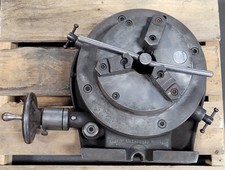 Universal Horizontal/Vertical Rotary Table w/ 8in 3-Jaw Chuck