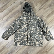 Tru-Spec Parka Jacket Mens XL Regular ECWCS H2O Waterproof Hooded Camo  Liner