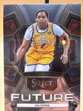 2024 Panini Select WNBA Select Future Zia Cooke #2 Los Angeles Sparks