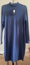 Fashion Nova Higher Up Mini Dress features long sleeve and turtleneck Size 1X