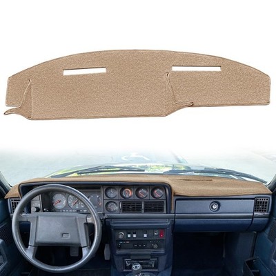 Fcovergurus Dash Cover Mat Custom Fit for Volvo 240 242 244 245 262 264 Beige 
