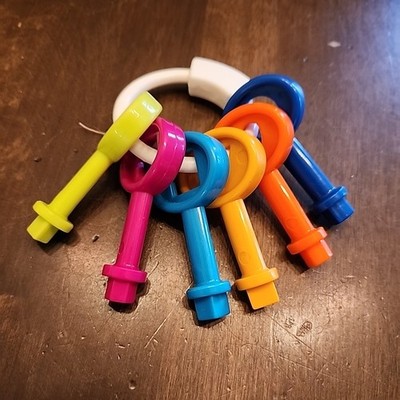 Battat  Replacement Keys for  Shape Sorter House