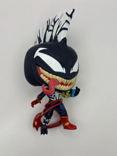 NO BOX - Spider-Man Venomized Captain Marvel Funko Pop #599 Vinyl Bobble-Head