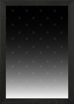 Black and White Gradient Framed Wall Art Poster Canvas Print Picture